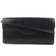 Bally Pre-owned Pre-owned Läder axelremsvskor Black, Dam