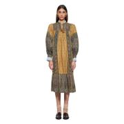 Antik Batik Midi Dresses Multicolor, Dam