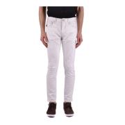 Armani Slim-fit Jeans för Män White, Herr