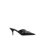 Balenciaga Mules med klackar Black, Dam