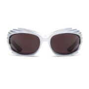 Balenciaga Snygga Solglasögon för Kvinnor Gray, Dam