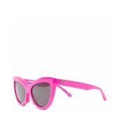 Balenciaga Lila solglasögon med originaltillbehör Pink, Dam