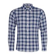 Barbour Avslappnad skjorta Blue, Herr