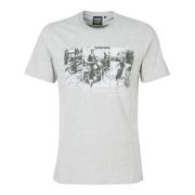 Barbour Grafiskt Tryck T-Shirt Gray, Herr