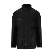 Barbour Vinter Lockseam Vax Svart Jacka Black, Herr