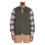 Barbour Quiltad Gilet med Dragkedja Green, Herr