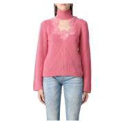 Blumarine Turtlenecks Pink, Dam