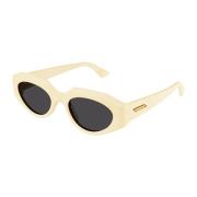 Bottega Veneta Sunglasses Beige, Dam