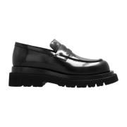 Bottega Veneta Läderloafers Black, Dam