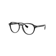 Burberry Elegant Svart Plastglasögon Black, Herr