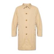 Burberry Single-Breasted Coats Beige, Herr