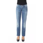 Byblos Blå Bomulls Jeans & Byxor Blue, Dam