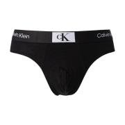 Calvin Klein Bekväma Bomullsbriefs 3-Pack Black, Herr