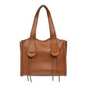 Chloé ‘Many Medium’ shoppingväska Brown, Dam