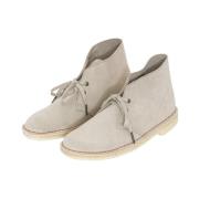 Clarks Platta skor Beige, Herr