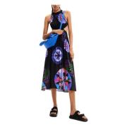 Desigual Beachwear Purple, Dam