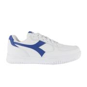 Diadora Syntetiskt Läder Dragkedja Sneakers White, Dam