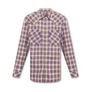 Diesel Casual skjorta Purple, Herr