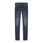 Diesel 1979 Sleenker Skinny Jeans - Punk-Rock Attitude Blue, Herr