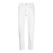 Diesel Vita Slim-Fit Straight Jeans White, Herr