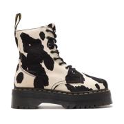 Dr. Martens Jadon Cow Print Hair On Stövlar Multicolor, Herr