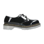 Dr. Martens Stiliga lädersnörskor Black, Dam