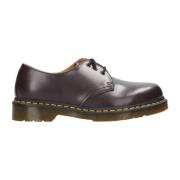 Dr. Martens Lila Läder Snörskor Purple, Herr