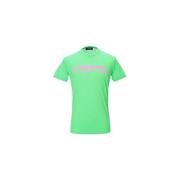 Dsquared2 Grön T-shirt - Tillerkad i Italien Green, Herr
