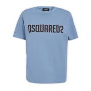 Dsquared2 T-shirts Blue, Dam