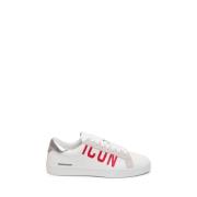 Dsquared2 Ikon Sneakers för kvinnor White, Dam