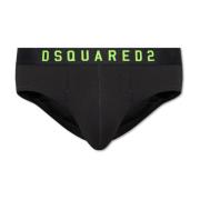 Dsquared2 Kalsonger med logotyp Black, Herr