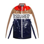 Dsquared2 Multifärgad Panelerad Windbreaker Jacka Black, Herr