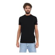 Dsquared2 Herr Logo Patch T-shirt Black, Herr