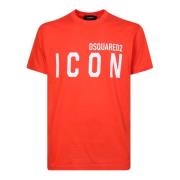 Dsquared2 Orange T-shirt för män Orange, Herr