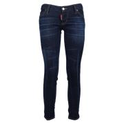 Dsquared2 Slim Fit Denim Jeans Blue, Dam