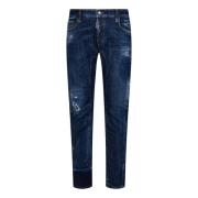 Dsquared2 Slim-fit Jeans Uppgradering, Blå Blue, Herr
