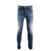 Dsquared2 Slim-fit Blå Jeans för Män Blue, Herr