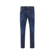 Dsquared2 Snygga Jeans för Män Blue, Herr