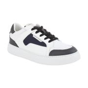 Emporio Armani Vita Lädersneakers White, Herr