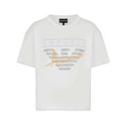 Emporio Armani Emporio Armani Dam T-Shirt Kollektion White, Dam