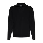 Emporio Armani Ull turtleneck tröja Black, Herr