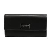 Emporio Armani Svart Damplånbok Black, Dam