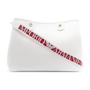 Emporio Armani Vit Toteväska för Kvinnor White, Dam