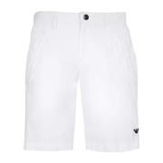 Emporio Armani Shorts White, Herr