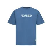 Evisu T-Shirts Blue, Herr