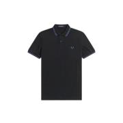 Fred Perry T96 Twin Tipped Skjorta i Svart Black, Herr