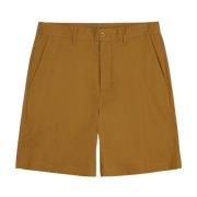 Fred Perry Kliska Twill Shorts Brown, Herr