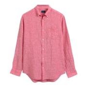 Gant Skjorta 3012420 652 Pink, Herr