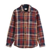 Gant Casual Bordeaux Overshirts Red, Herr