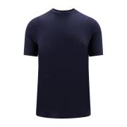Giorgio Armani T-Shirts Blue, Herr